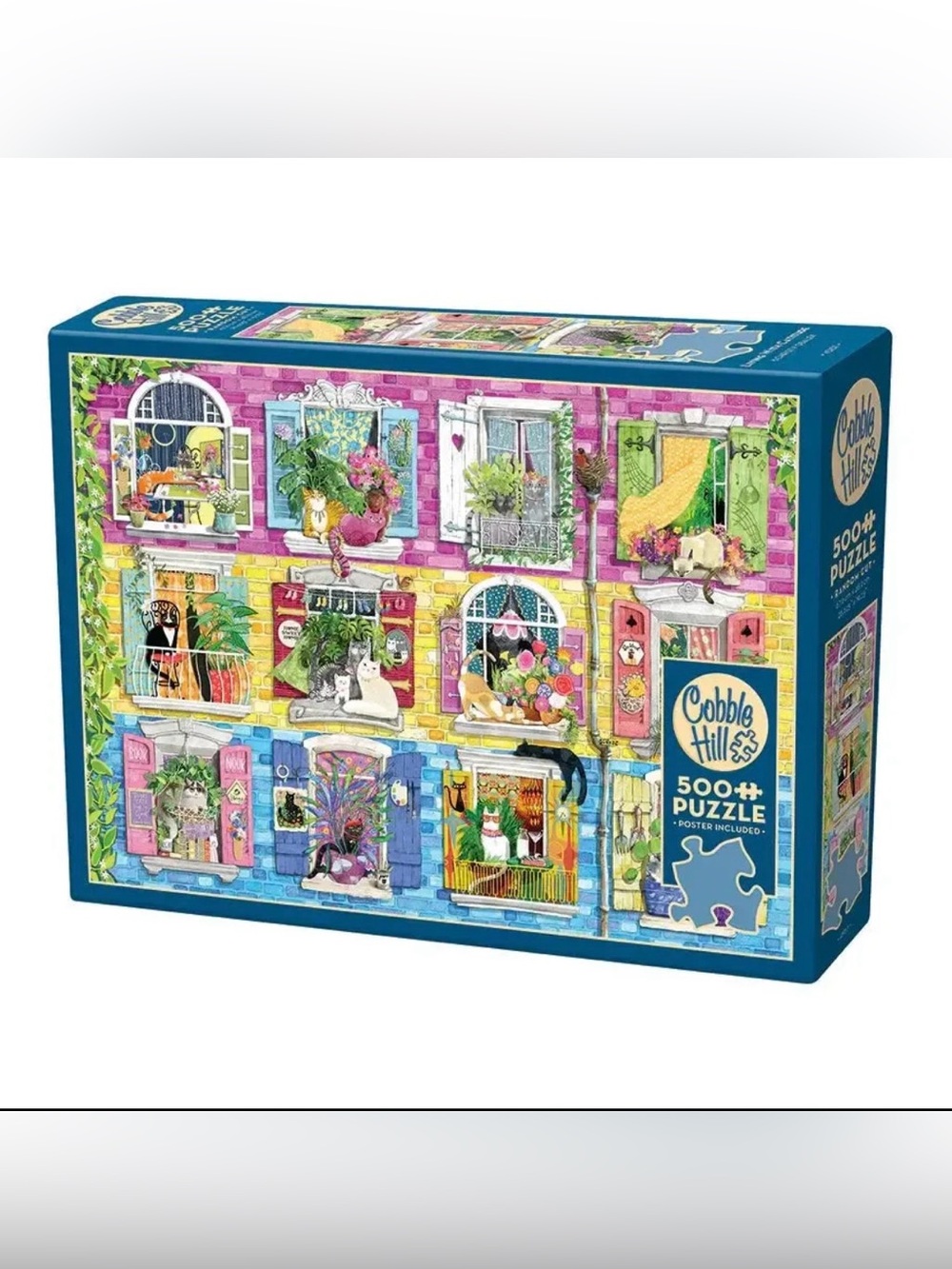 Cobble Hill Living with Catitude 500pc - Picture 1 of 4